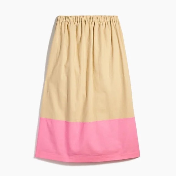 NWT Colorblock midi skirt - Picture 3 of 5